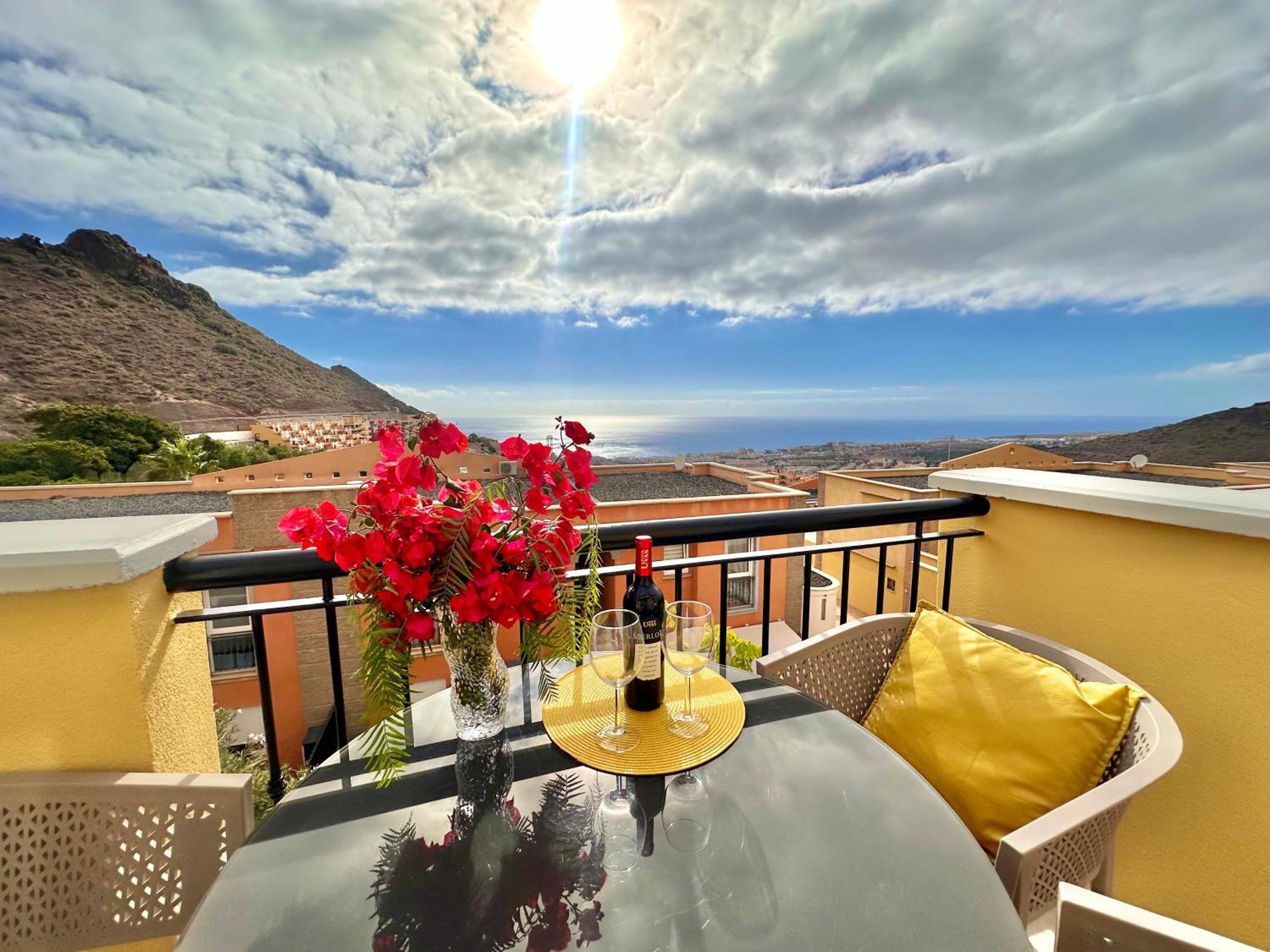 Sunshine Apartment With Sea Viev Costa Adeje  Luaran gambar